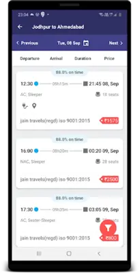 Jain Travels android App screenshot 14