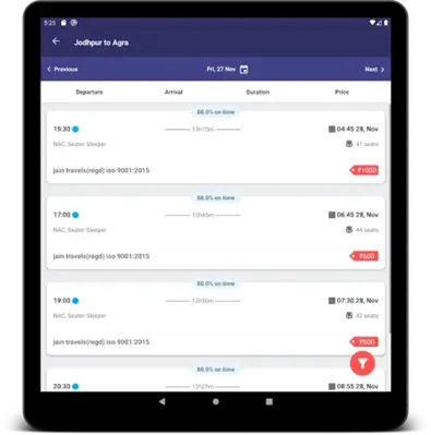 Jain Travels android App screenshot 3
