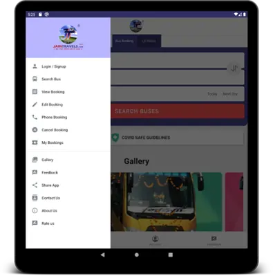 Jain Travels android App screenshot 5